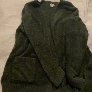 Dark Green Cardigan